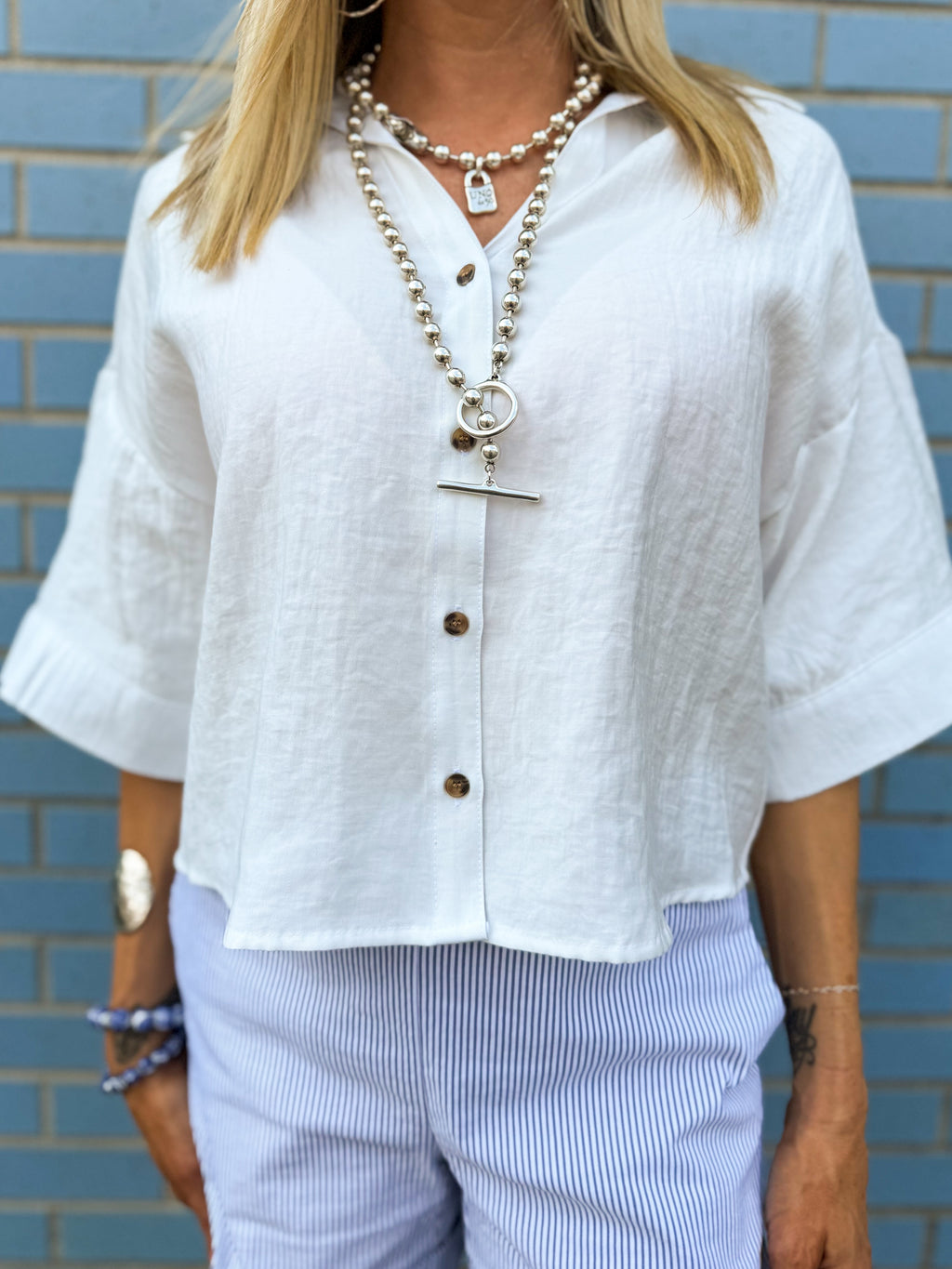 Toggle Ball Necklace - Urban Mills Boutique