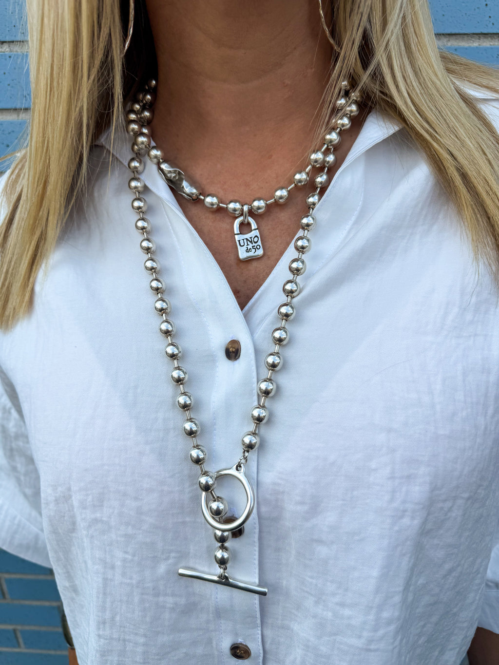 Toggle Ball Necklace - Urban Mills Boutique