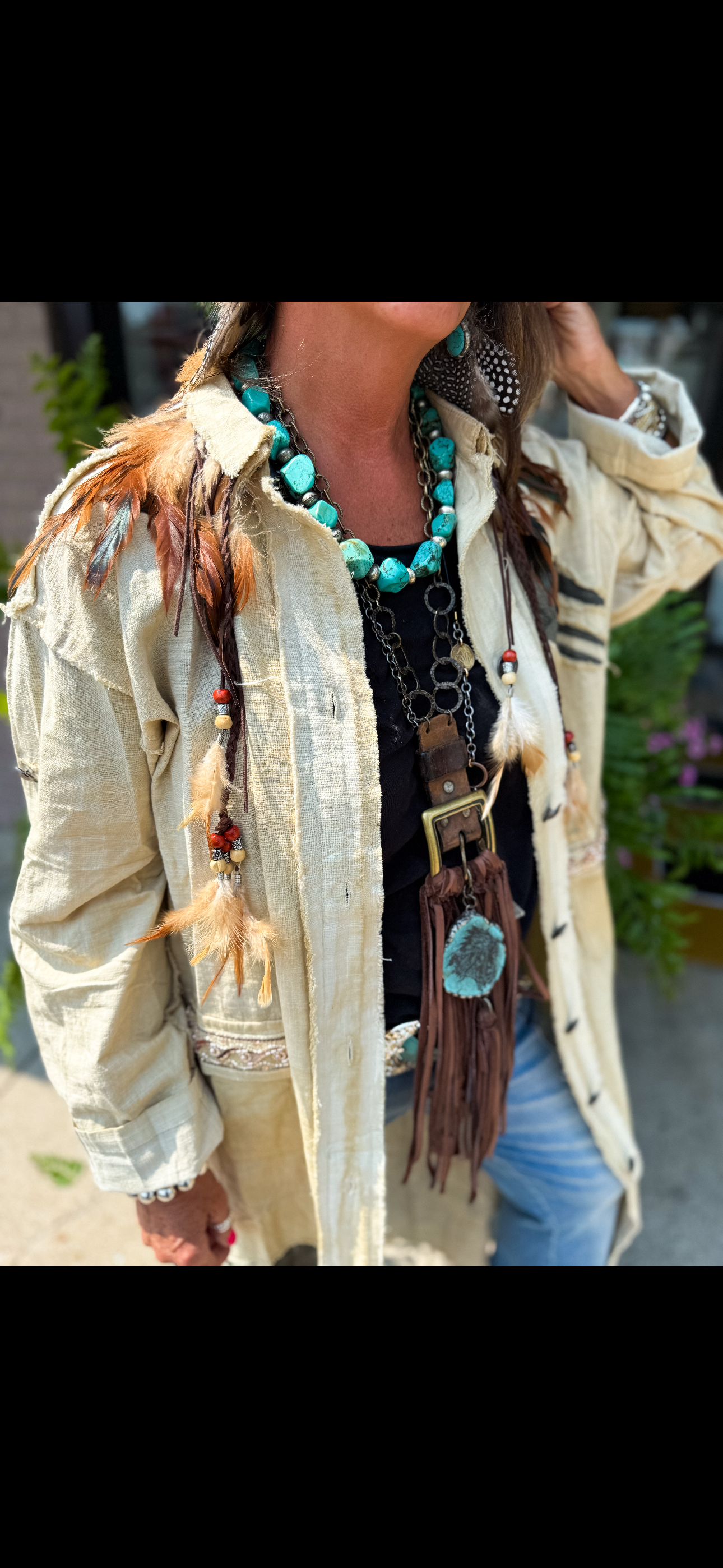 Indian Duster - Urban Mills Boutique