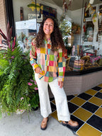 To The Point Shirt - Patchwork - Urban Mills Boutique