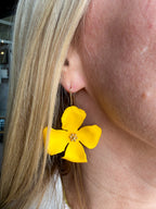 Flower Drop Earring - Urban Mills Boutique