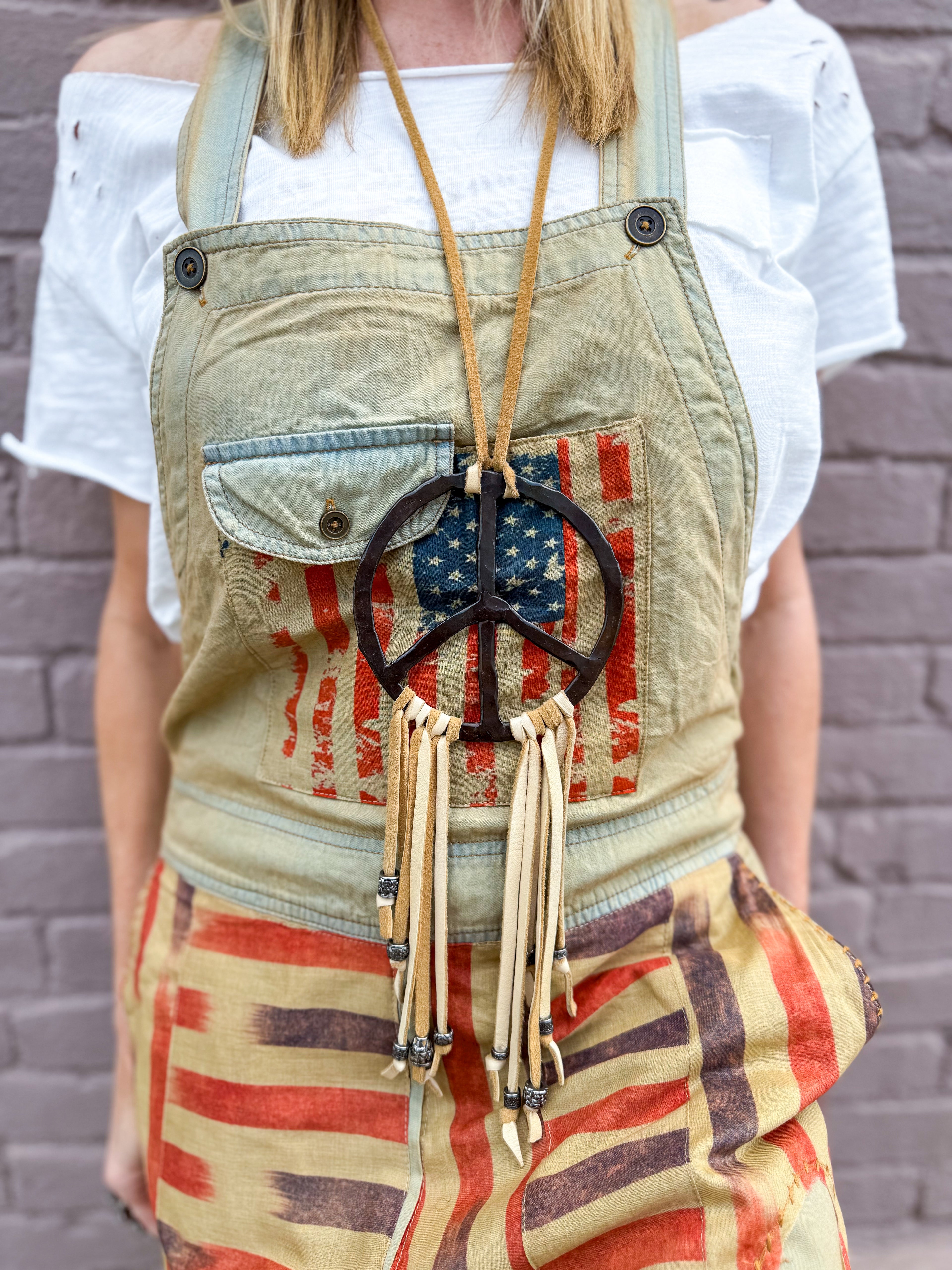 FLAG Khaki Overalls - Urban Mills Boutique