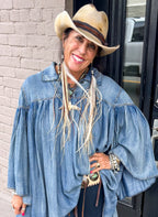 Pleated Tunic - Urban Mills Boutique