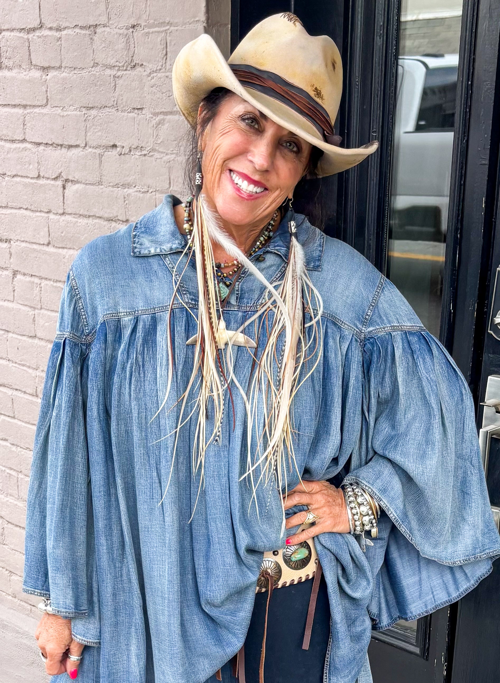 Pleated Tunic - Urban Mills Boutique