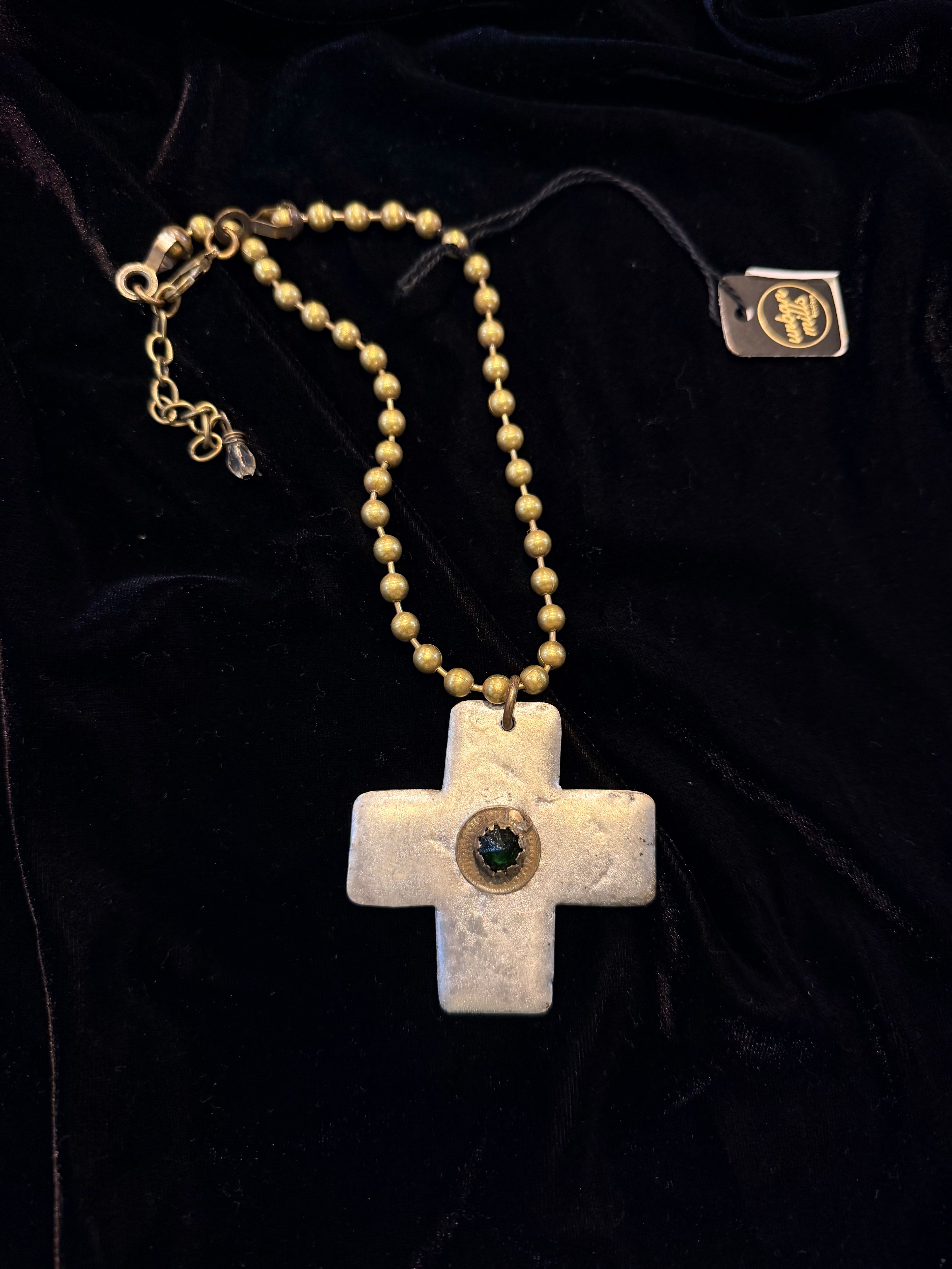 Soldered Big Cross Necklace - 4