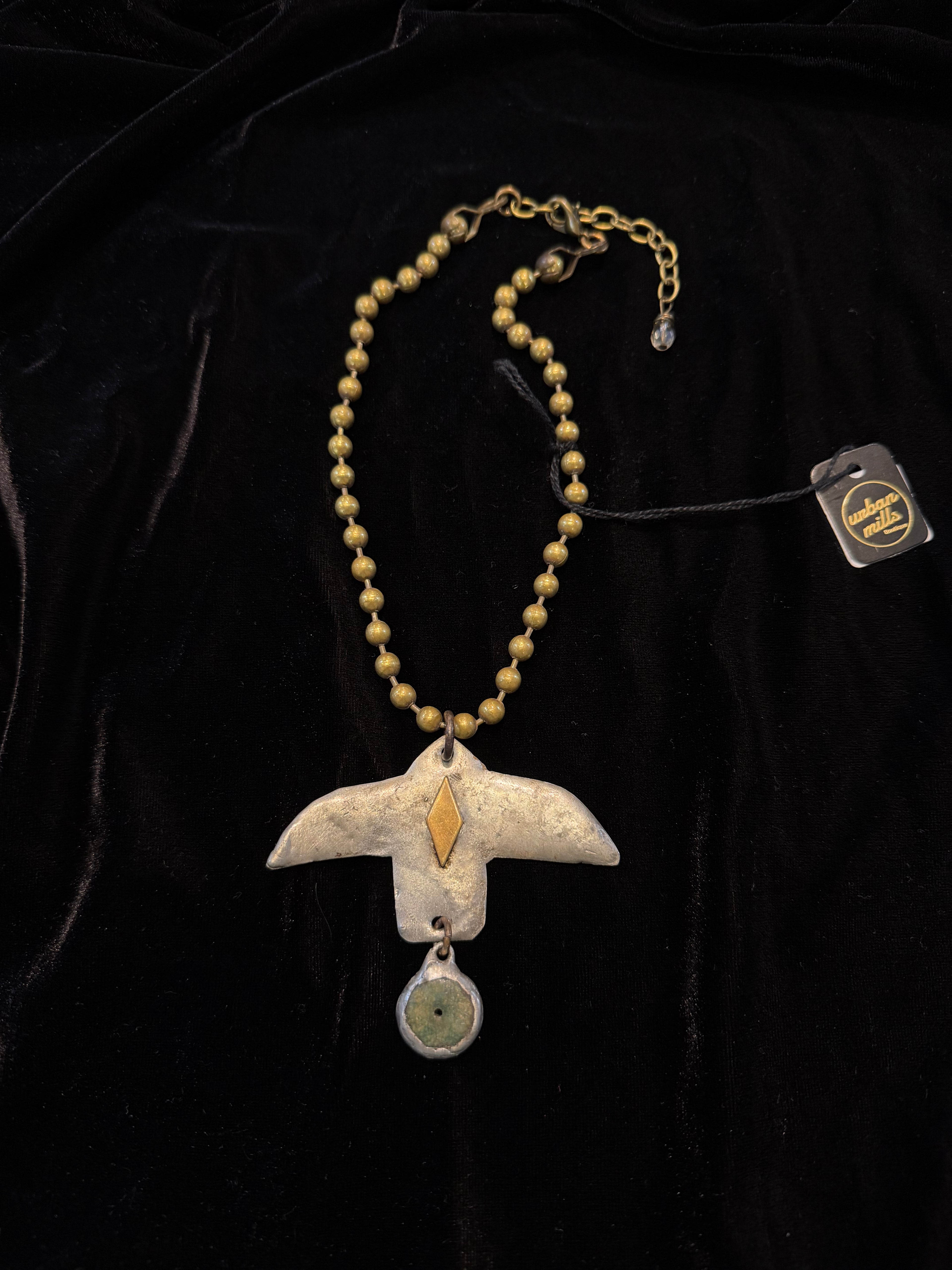 Soldered Bird Necklace 1