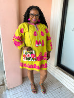 Applique Tunic - Urban Mills Boutique