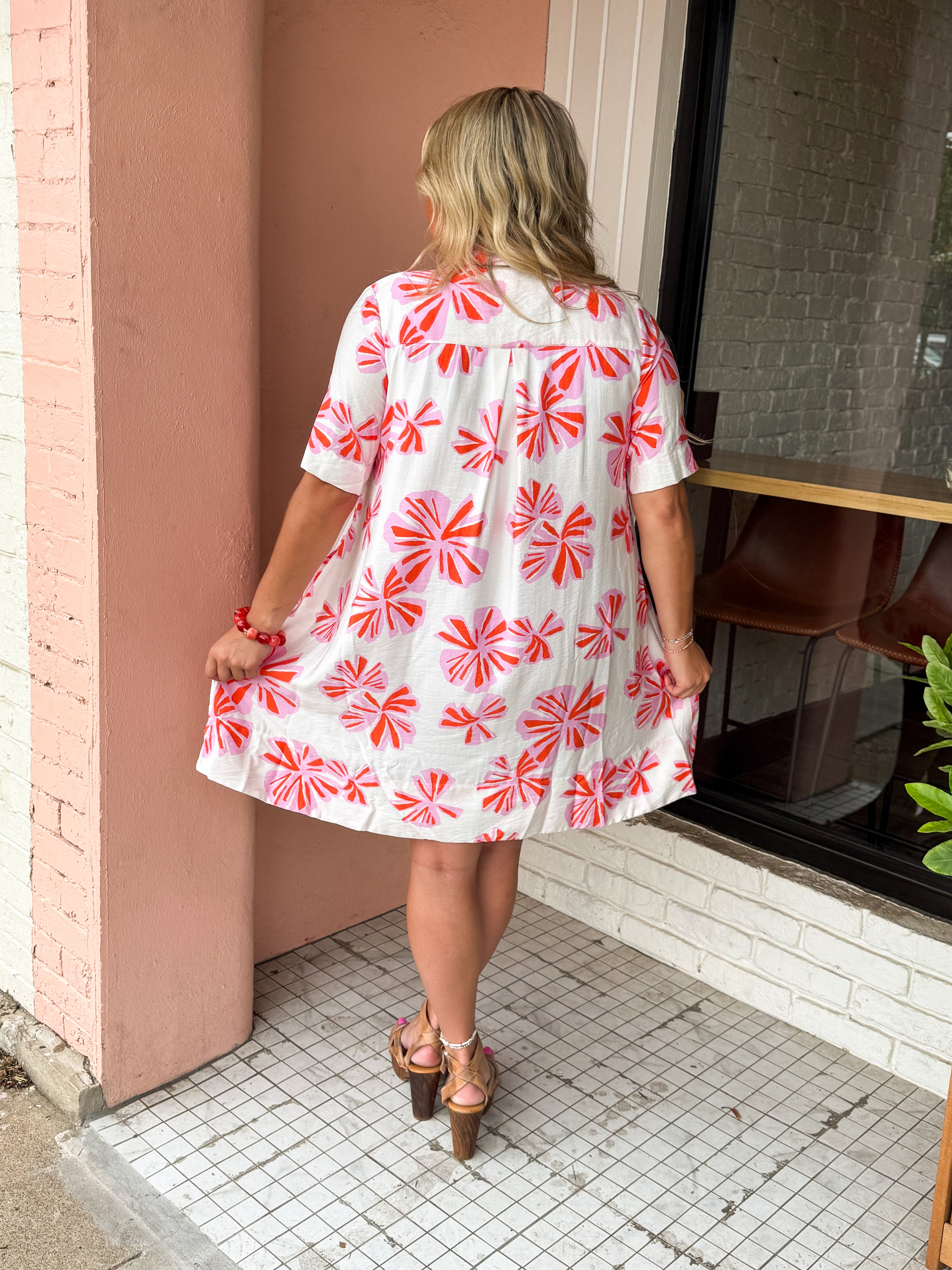 Swing Shirt Dress - Urban Mills Boutique