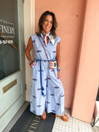 Fish Jumpsuit - Urban Mills Boutique
