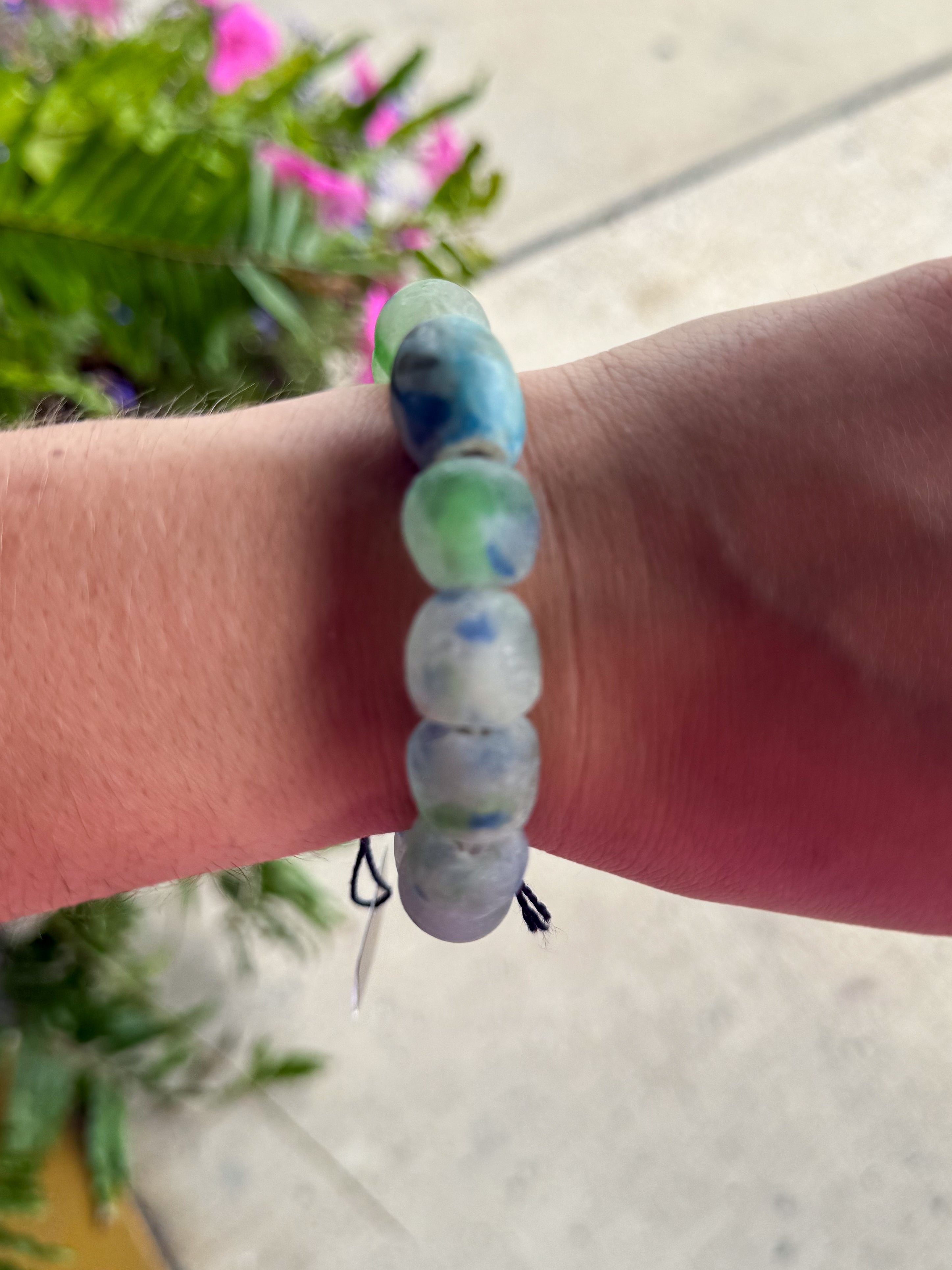 Sea Glass Bracelet - Urban Mills Boutique