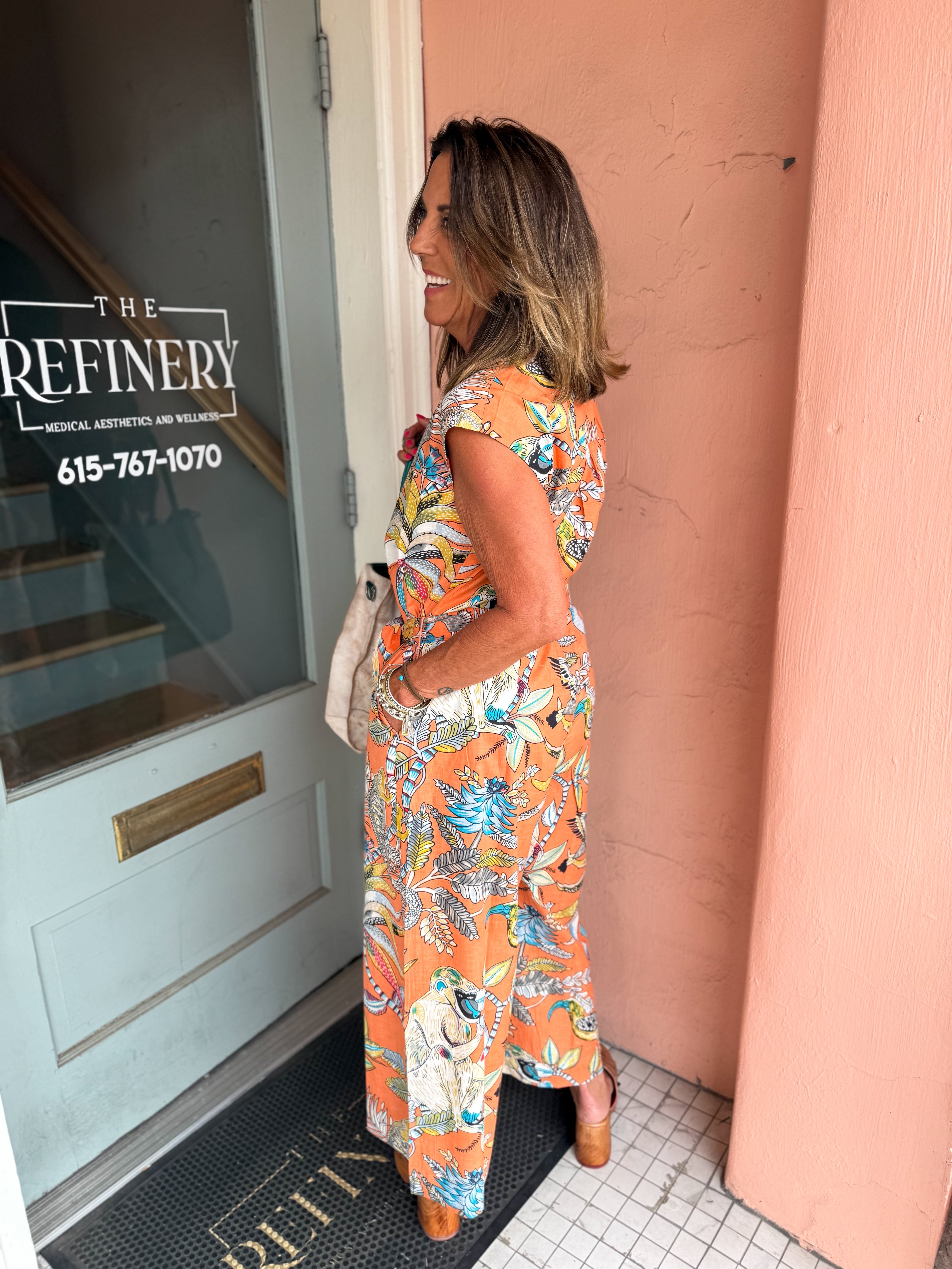 Jungle Jumpsuit - Urban Mills Boutique