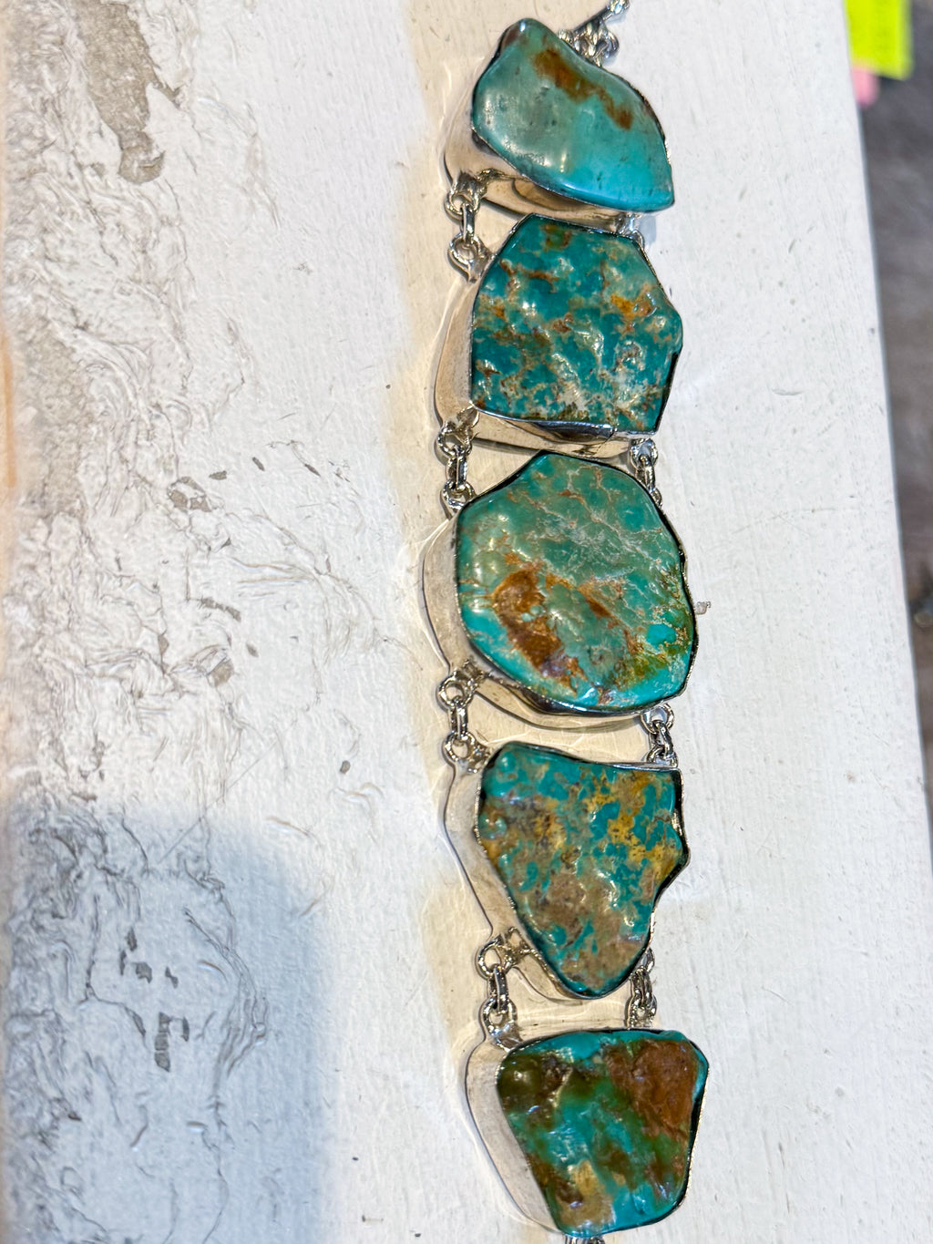 Chunky Turquoise Bracelet - Urban Mills Boutique