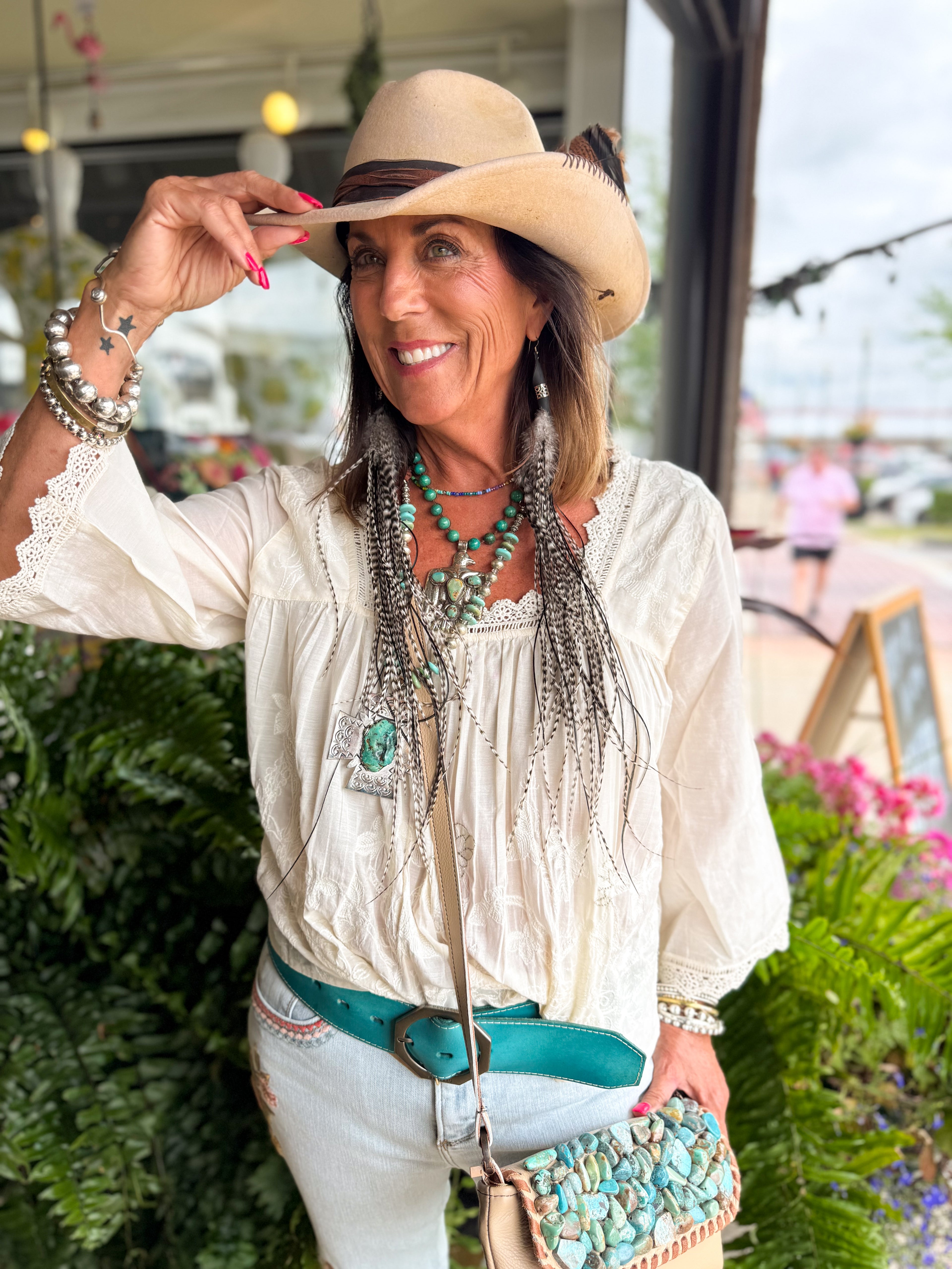 Bird Embroidered Top - Urban Mills Boutique