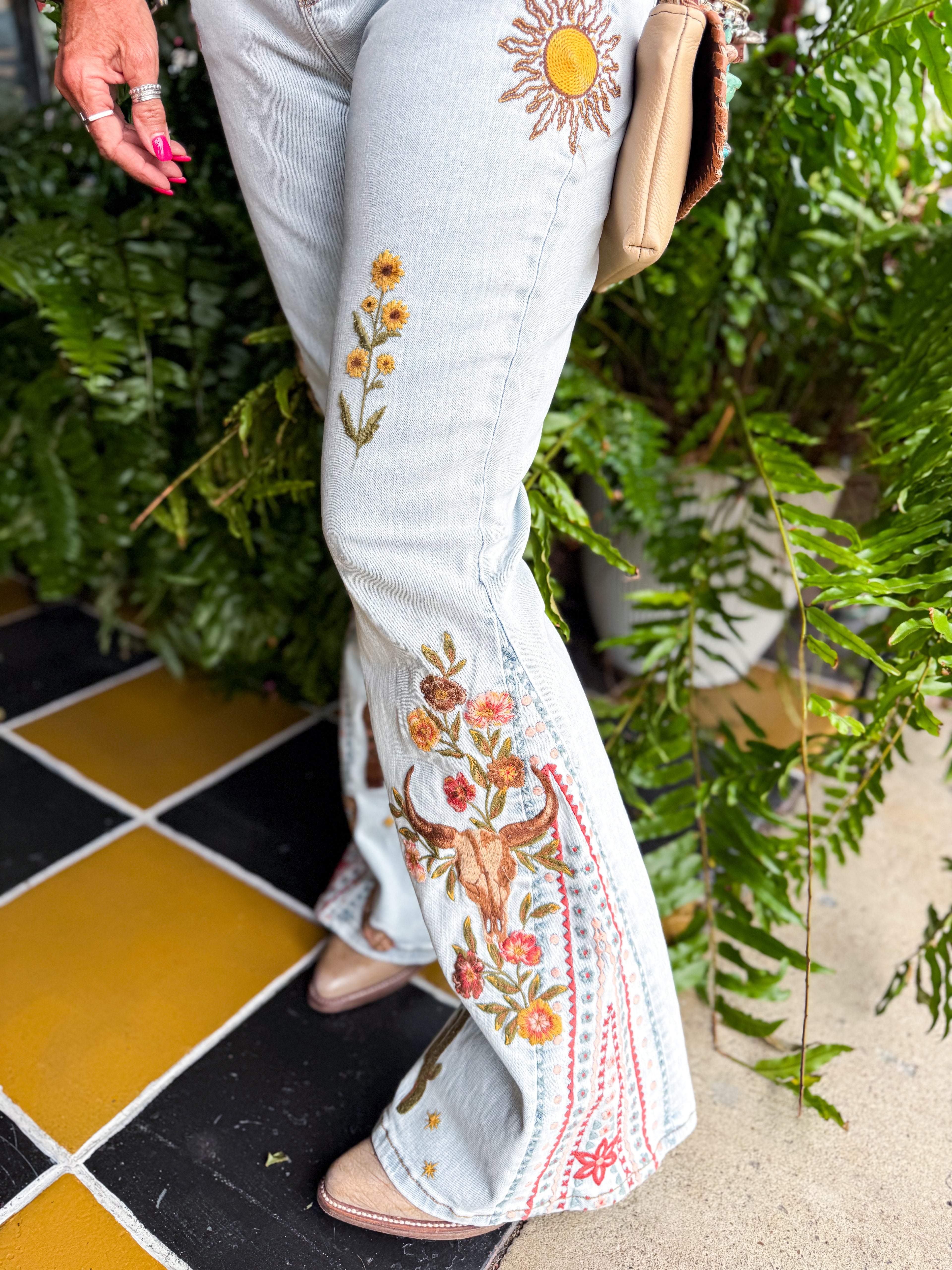 Desert Hallucin Jeans - Urban Mills Boutique