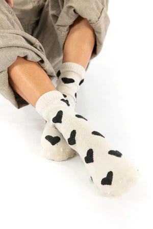 Socks 048 - Heart - Urban Mills Boutique