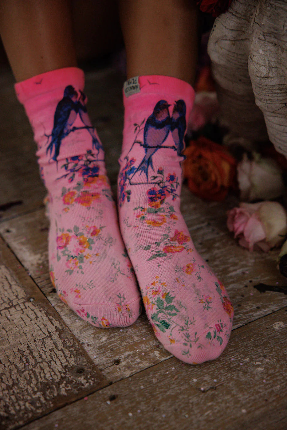 Socks 132- Valentine Pink - Urban Mills Boutique