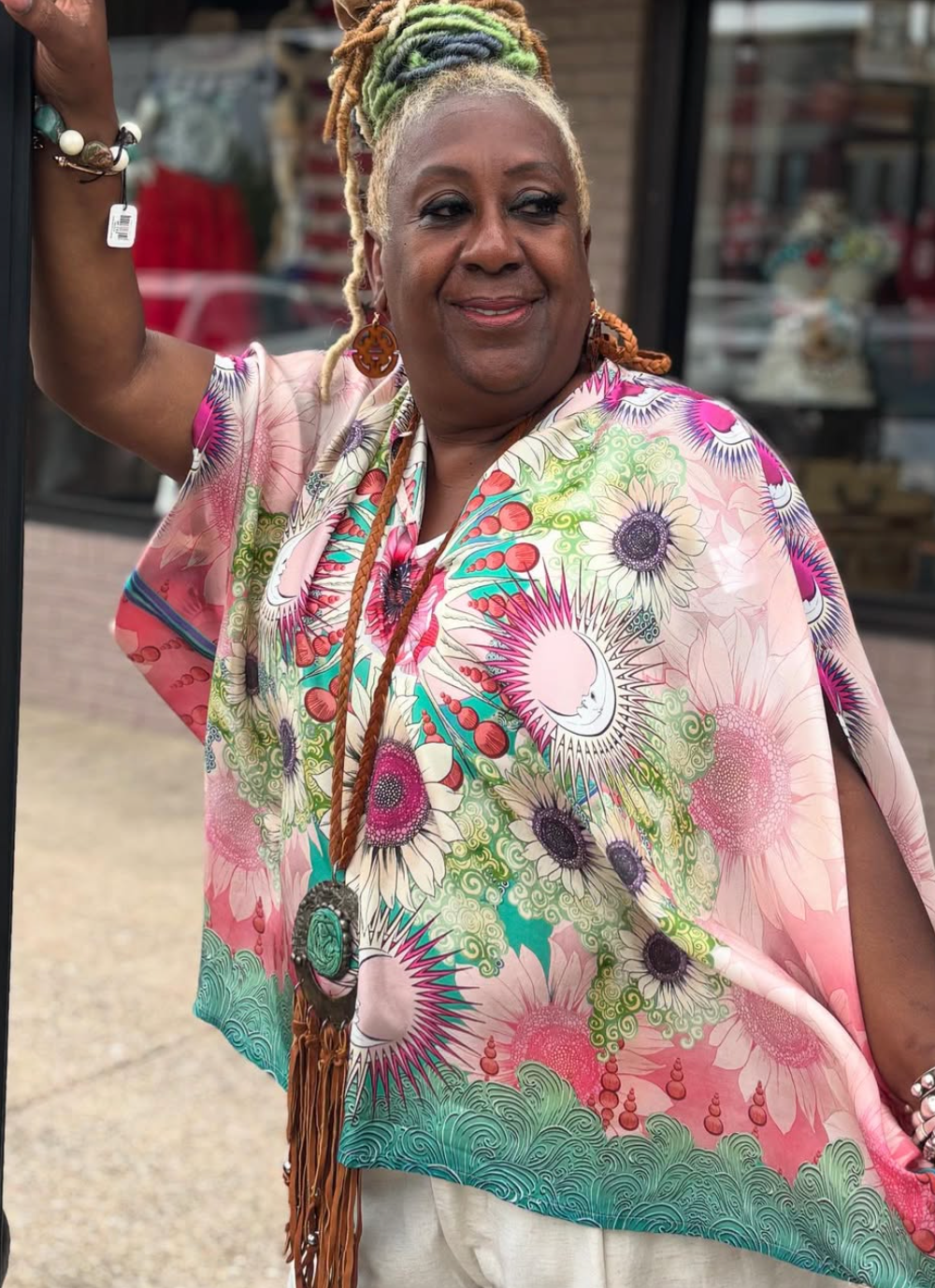 Imogen Poncho - Urban Mills Boutique