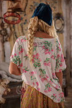 Top 2552- Wild Strawberries - Urban Mills Boutique