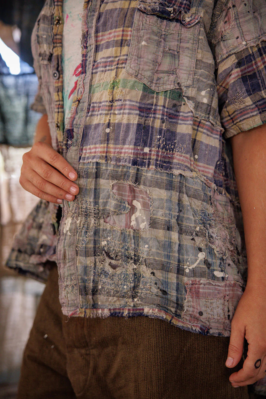 CTop 2569- Madras Rainbow - Urban Mills Boutique