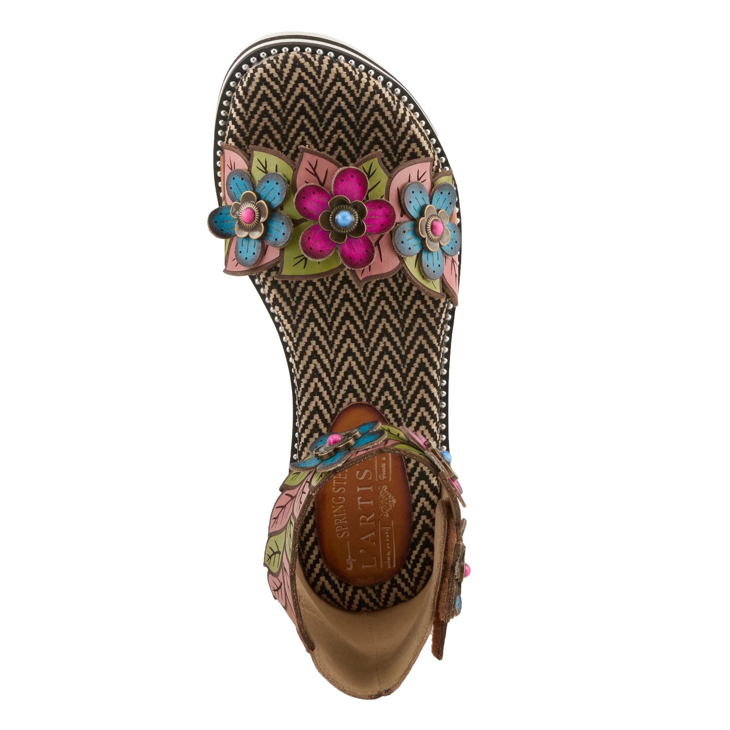 Camel Multi Sandles - Urban Mills Boutique