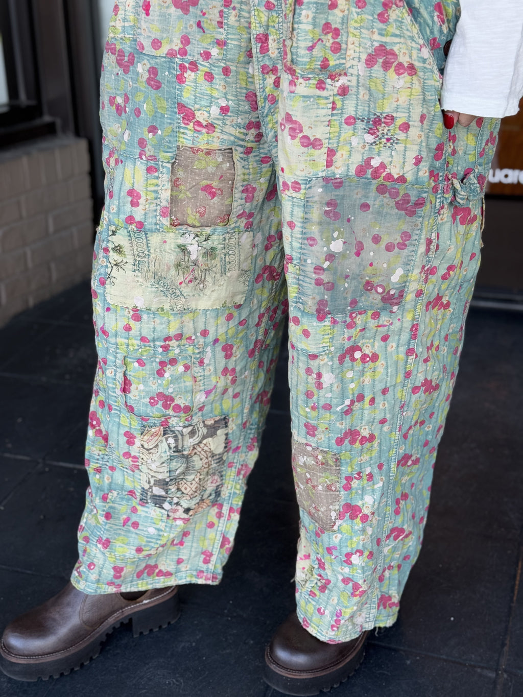 Overalls 138- Cherry Blossom - Urban Mills Boutique