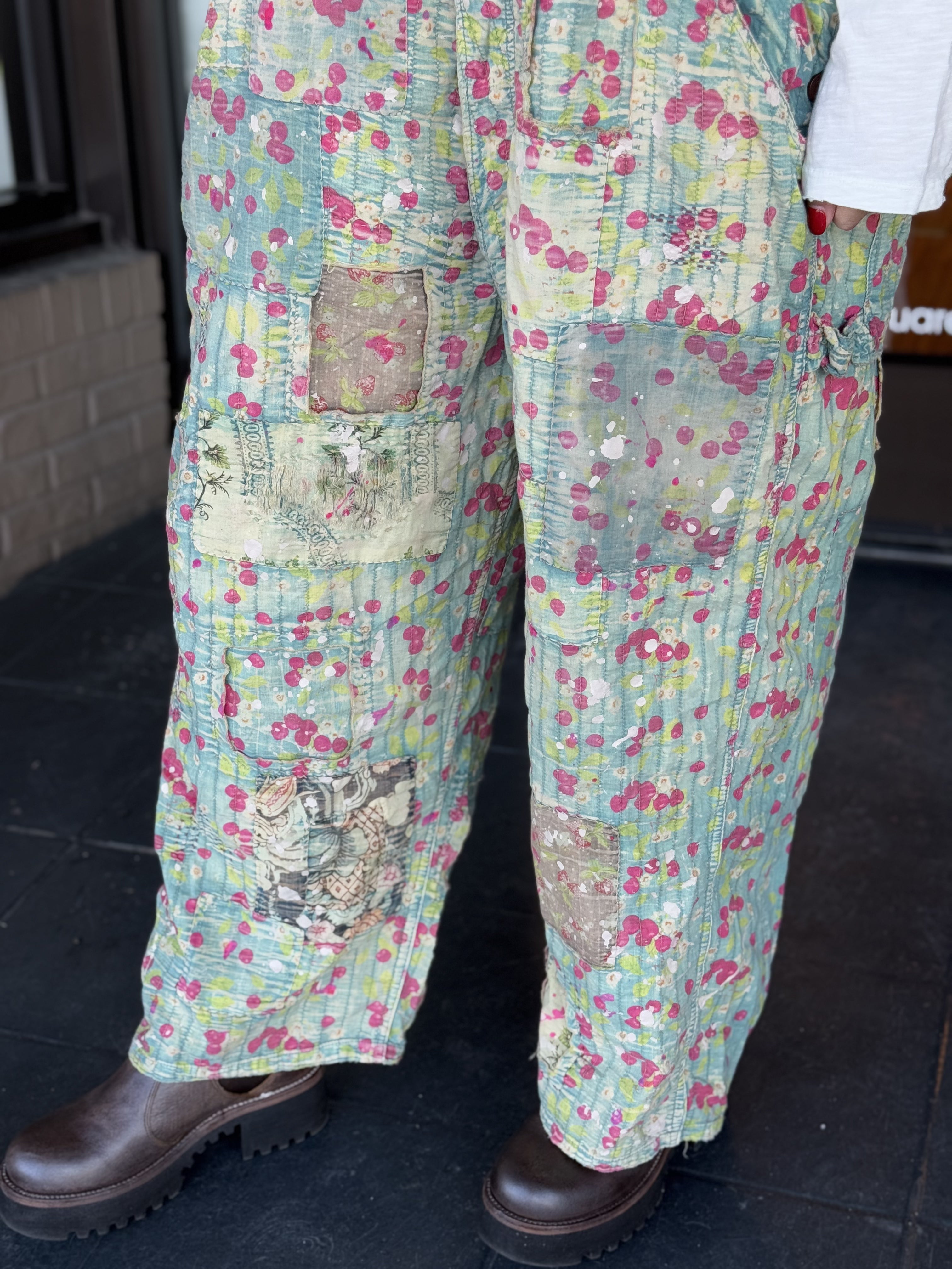 Overalls 138- Cherry Blossom - Urban Mills Boutique