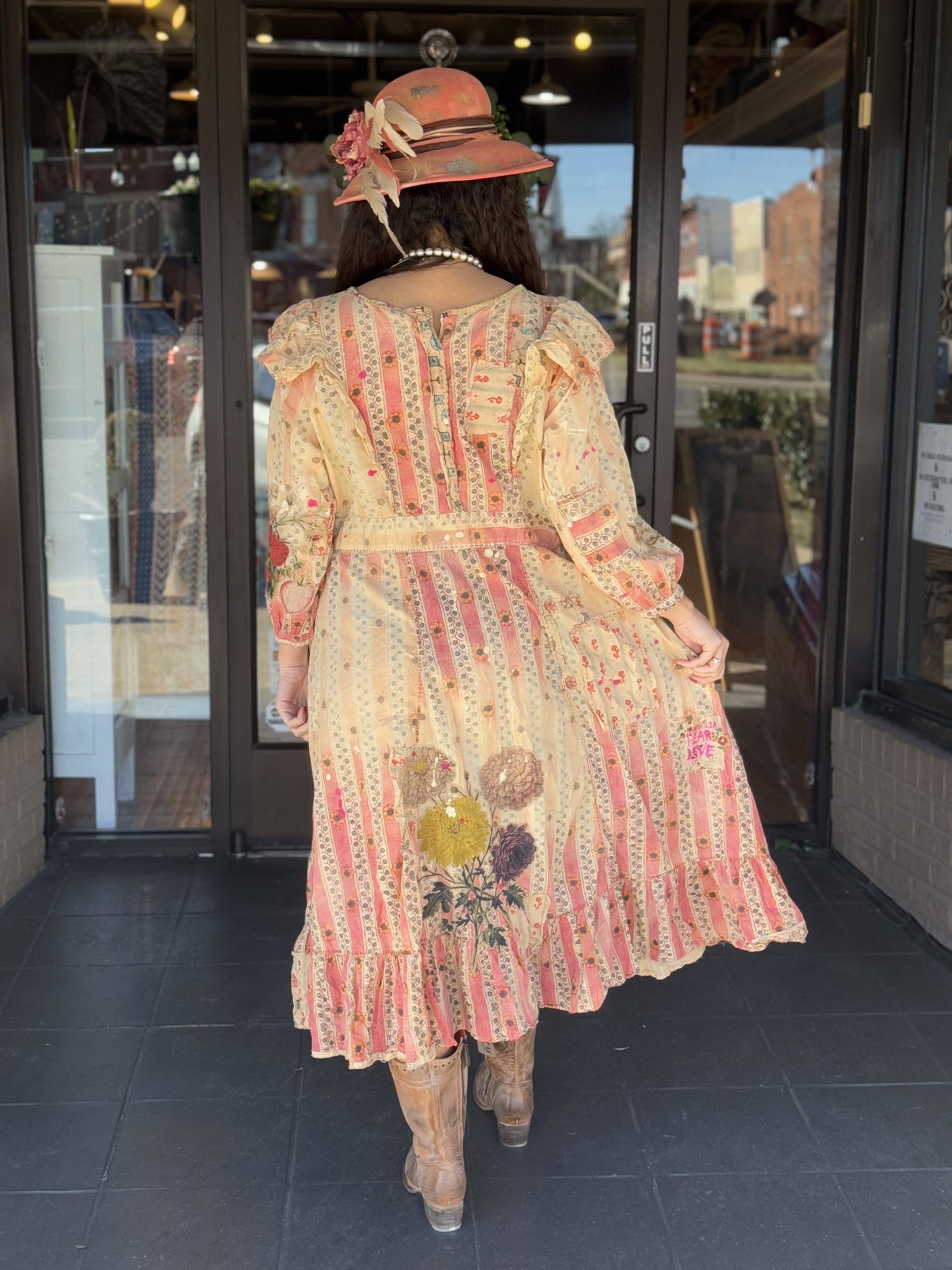 Dress 1276- Sunrise Daisy - Urban Mills Boutique