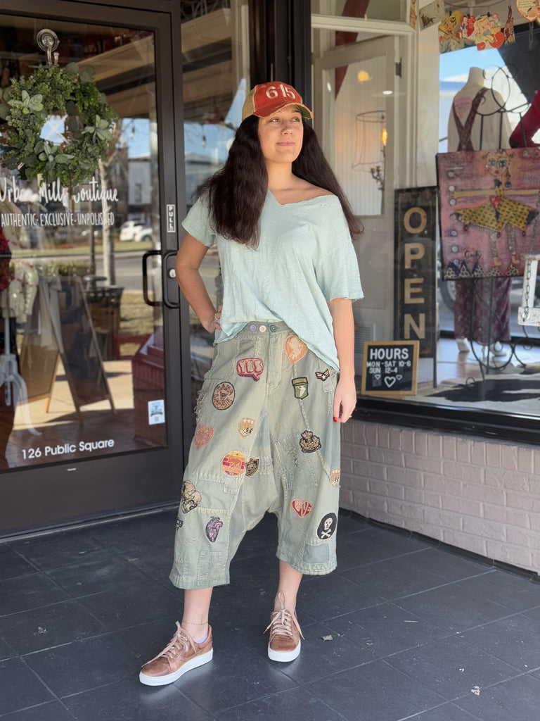 Pants 772- Peace - Urban Mills Boutique