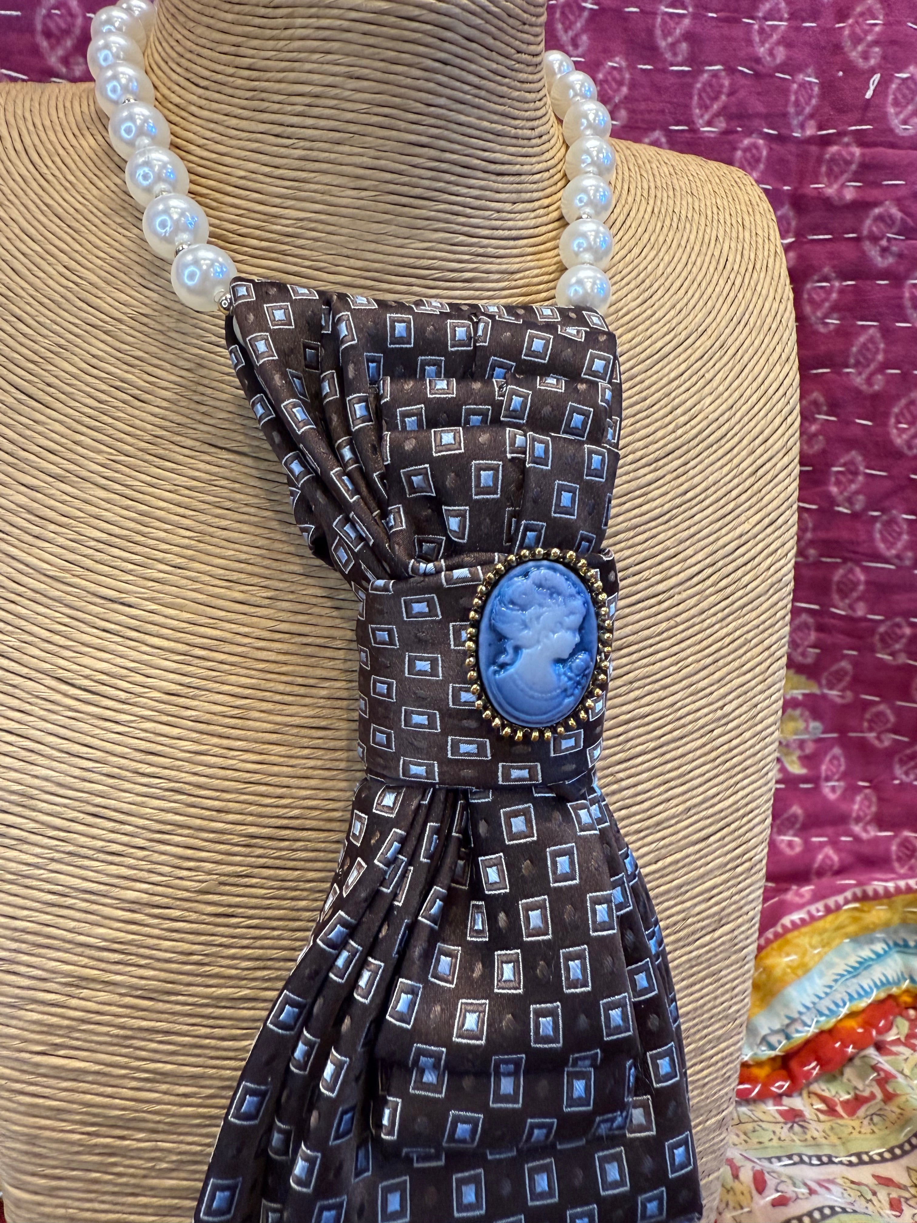 Tie Necklace 7 - Urban Mills Boutique