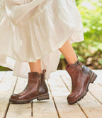 Brianna- Teak Rustic Black Rustic - Urban Mills Boutique 