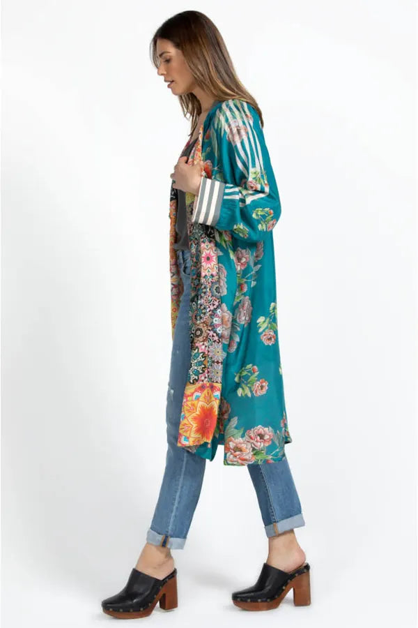 Romano Flower Harmony Kimono (Reversible) - Urban Mills Boutique 